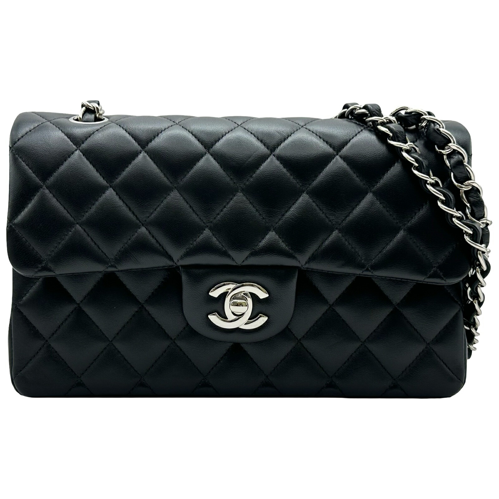 シャネル CHANEL マトラッセ23 A01113 ブラック ラムスキン レディース ショルダーバッグ【中古】|OKURA(おお蔵)店