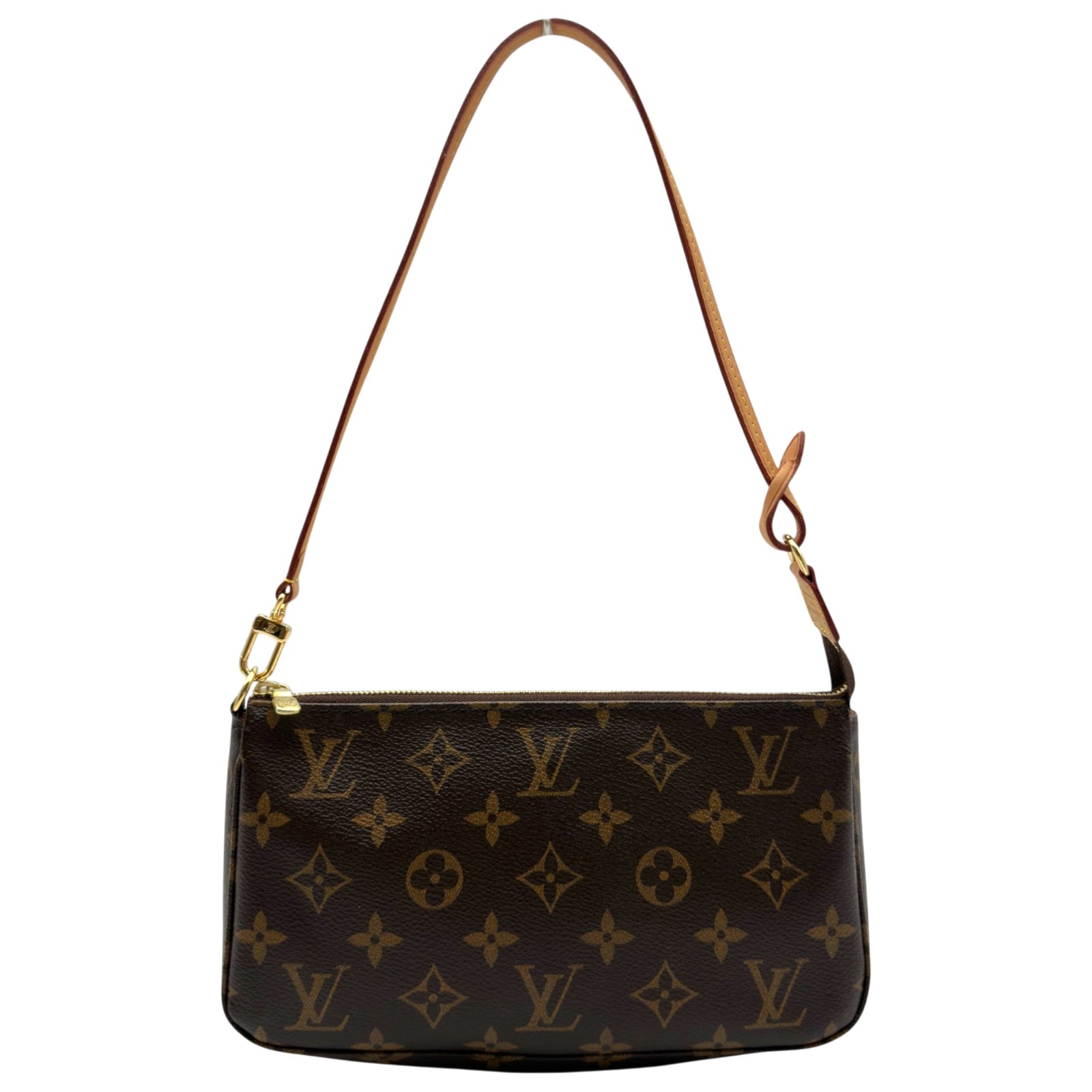 ルイ・ヴィトン LOUIS VUITTON ポシェット・アクセソワール M40712 ブラウン モノグラムキャンバス/レザー レディース ハンドバッグ【中古】｜OKURA（おお蔵）店
