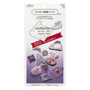 楽天市場】クロバー アイロン接着シート 58-460 両面接着 ワッペン