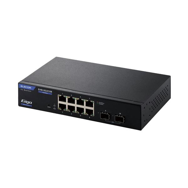 楽天市場】エレコム 10G対応ノン・インテリジェントスイッチ 4