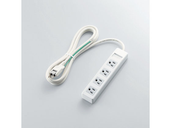 楽天市場】エレコム OAタップ RoHS指令準拠 3ピン 4口電源