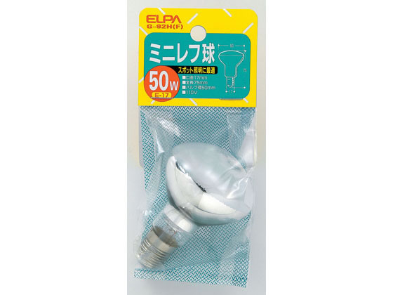 楽天市場】パナソニック ミニレフ電球 40W 直径50mm E17口金
