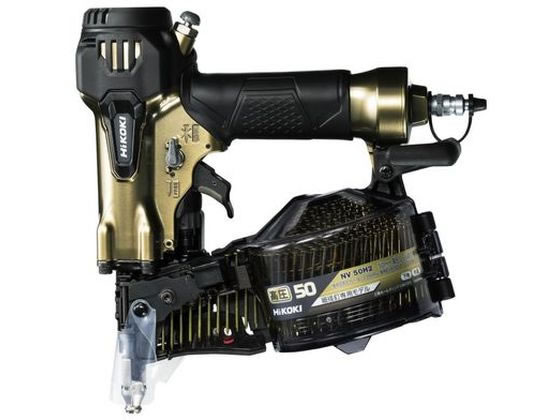 日立 - 新品 日立工機 限定品 高圧ロール釘打機 50mm NV50HR(SGK) 銀鏡 HiKOKI(日立工機) NV50HR(SGK) 高圧ロール釘打機 ☆数量限定
