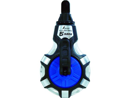まんてんくん 楽天市場】シンワ 77560 チョークライン 5倍速手巻 粉付3倍太糸