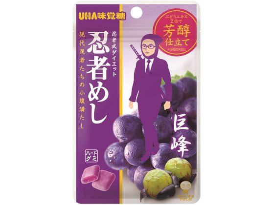 楽天市場】味覚糖 忍者めし 金の鎧 マスカット X5袋 : みつばち1丁目
