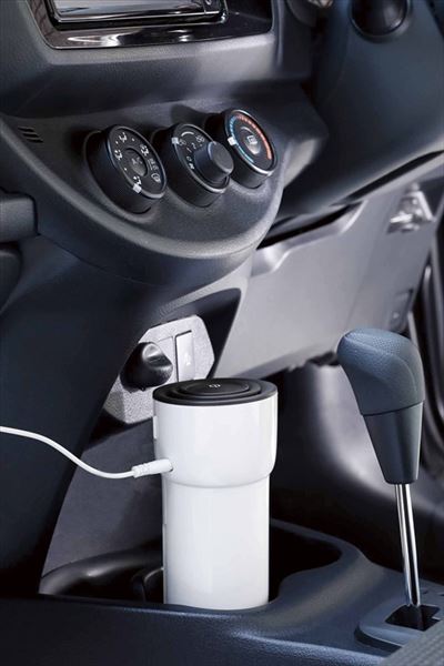 ツインバードHEPAフィルター付イオン発生器AERBOTTLEホワイトAC-5941W