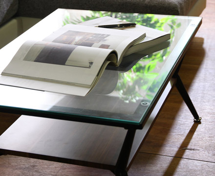 ガラスリビングテーブル クレア 消費税無し 公式通販 120×60サイズ