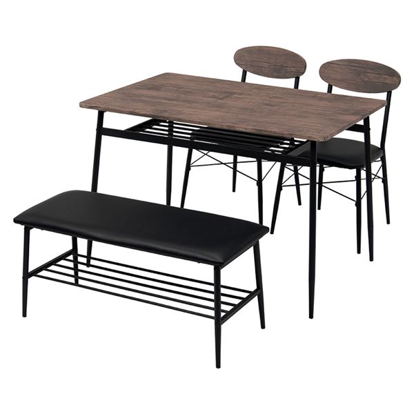 楽天市場】ダイニング3点セット[DTS-7575]【西A】/【ポイント 倍