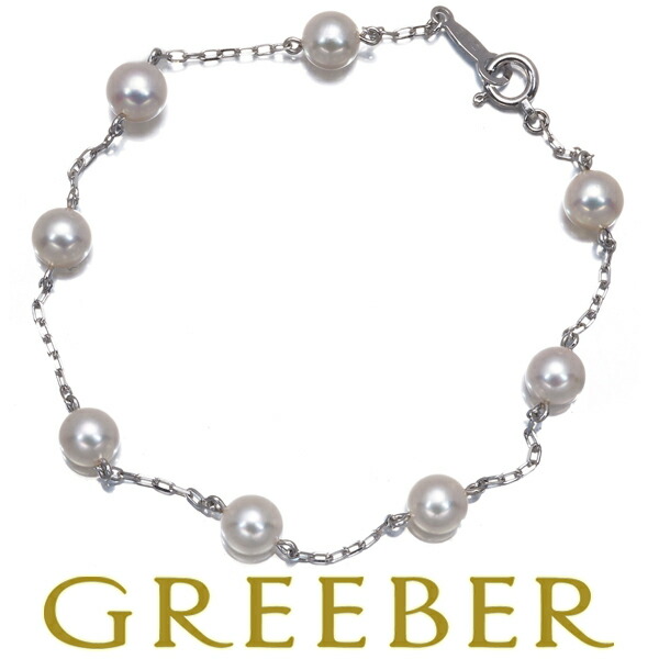 ミキモト ベビーパールブレスレット K18 約15-18cm 8.2g MIKIMOTO