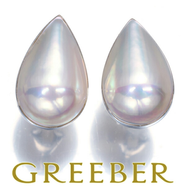 楽天市場】TASAKI 田崎真珠 ハートピアス マベパール K18WG ホワイト