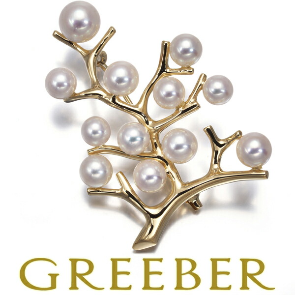 MIKIMOTO ミキモト　クリスマスチャリティーピンプローチ2009 K18 291220_1.jpg