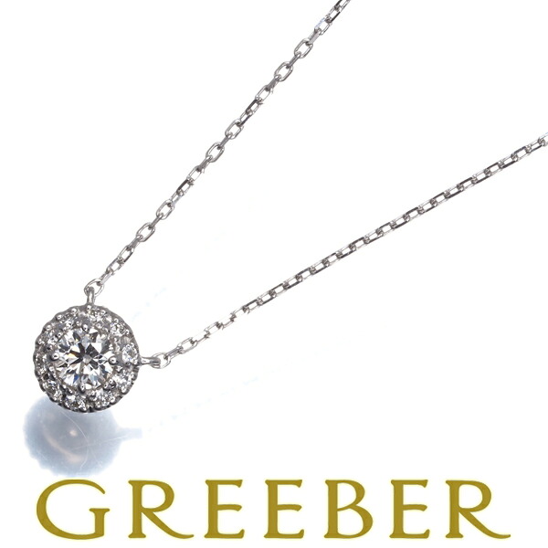 ヴァンドーム ネックレス ダイヤ ダイヤモンド 0.11ct グレース K18WG Necklace【中古】BLJ/GENJ｜グリーバー