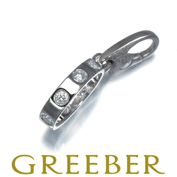 Cartier カルティエ ラブ ペンダント トップ ダイヤ ダイヤモンド チャーム K18WG Pendant【中古】BLJ