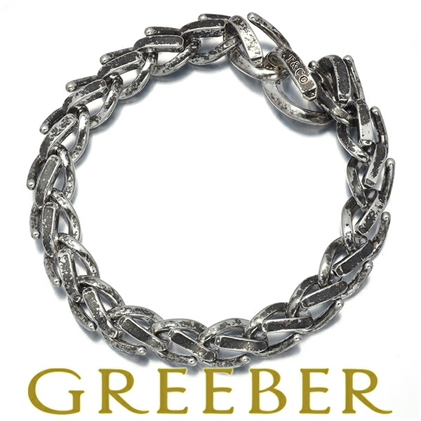 楽天市場】TIFFANY&Co.ティファニー フォージ ブレスレット シルバー