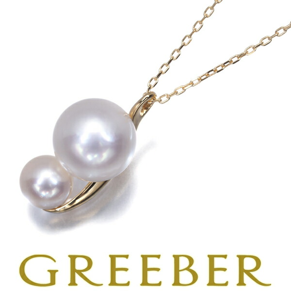 ★ポイント5倍対象商品★ スタージュエリー ネックレス パール 真珠 4.6mm/7.1mm K18YG Necklace【中古】BLJ/GENJ|グリーバー