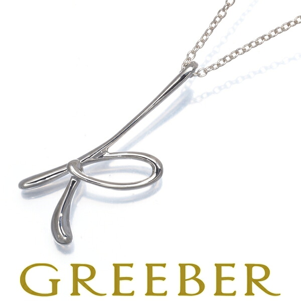 ★ポイント5倍対象商品★ Tiffany&Co. ティファニー ネックレス レター イニシャル K シルバー 925 Necklace【中古】BLJ
