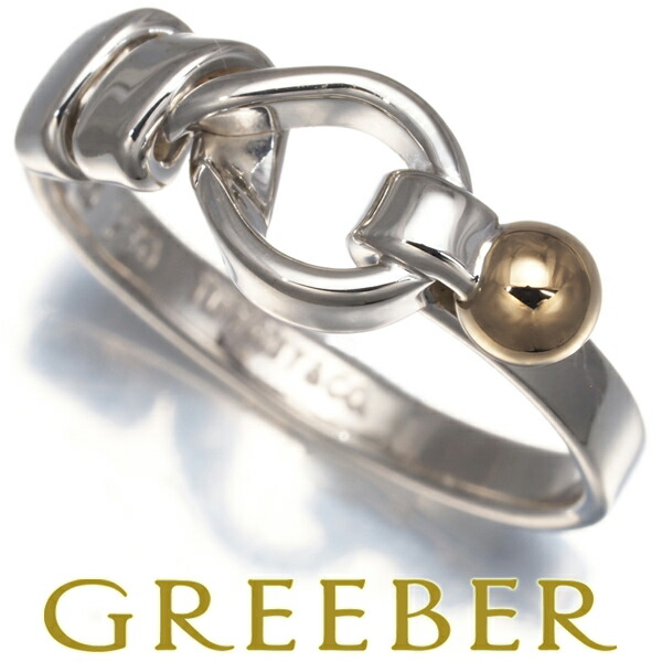 ティファニー リング 15号サイズ フック＆アイ K18 SV925 楽天市場】TIFFANY&Co. ティファニー フック＆アイ リング 指輪