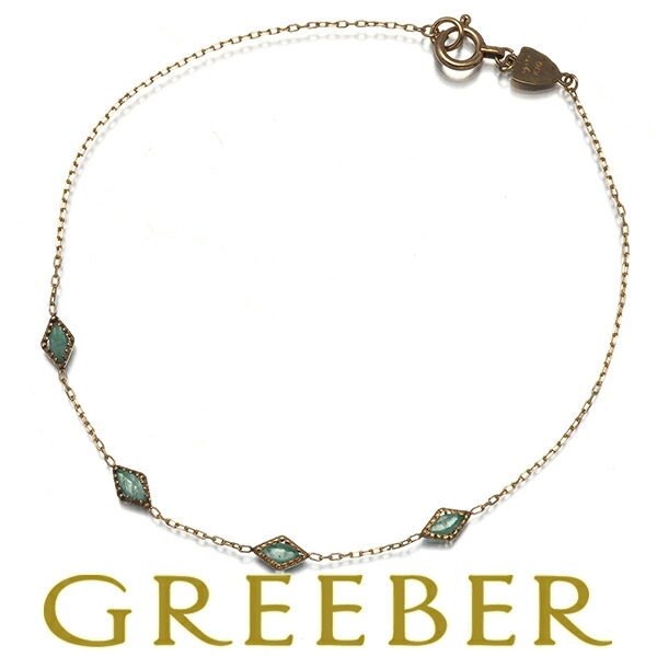 楽天市場】【送料無料】【中古】 agete アガット K10 ブレスレット