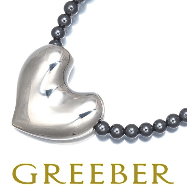 楽天市場】ジョージジェンセン Georg Jensen ハート ヘマタイト