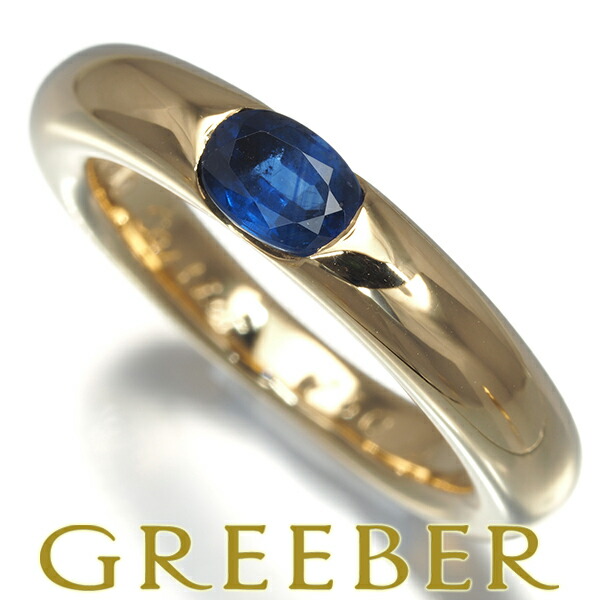 楽天市場】カルティエ エリプス サファイア #48 リング・指輪 K18