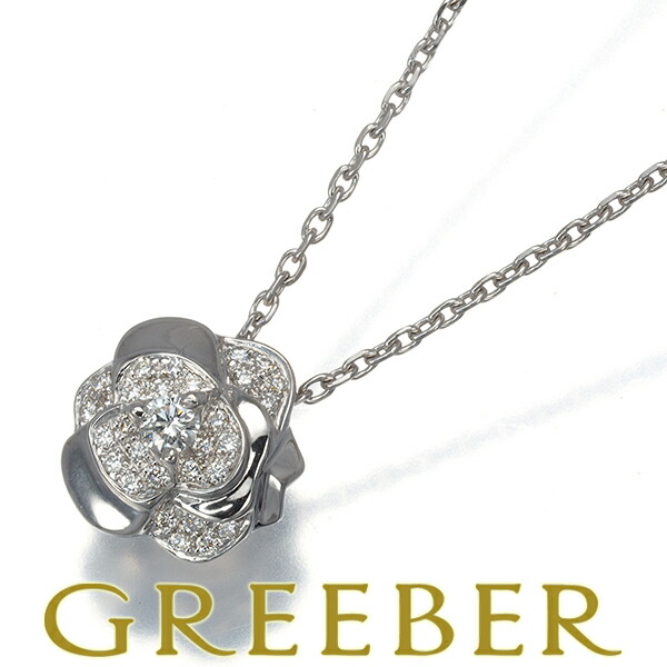 楽天市場】シャネル ネックレス レディース カメリア 1Pダイヤ