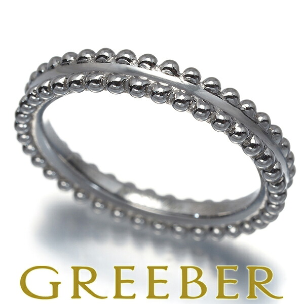 ★ポイント5倍対象商品★ Van Cleef & Arpels ヴァンクリーフ&アーペル リング エステル 47号 Pt950 未修理証明書 Ring 指輪 【中古】BLJ｜グリーバー