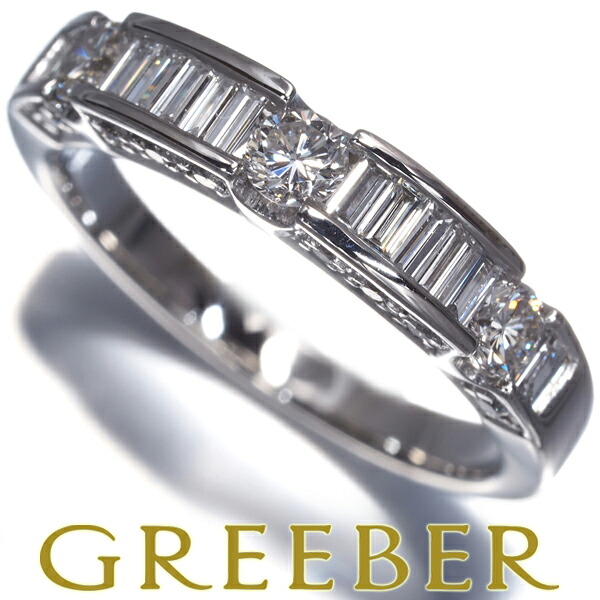 Genj 【楽天市場】ダイヤ ダイヤモンド 0.78ct バゲット 2種カット リング Pt900 Ring 指輪 【中古】GENJ:グリーバー