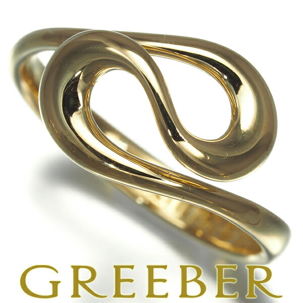 楽天市場】4℃ リング ダイヤ ダイヤモンド ウェーブ 7P 6号 K18PG Ring  