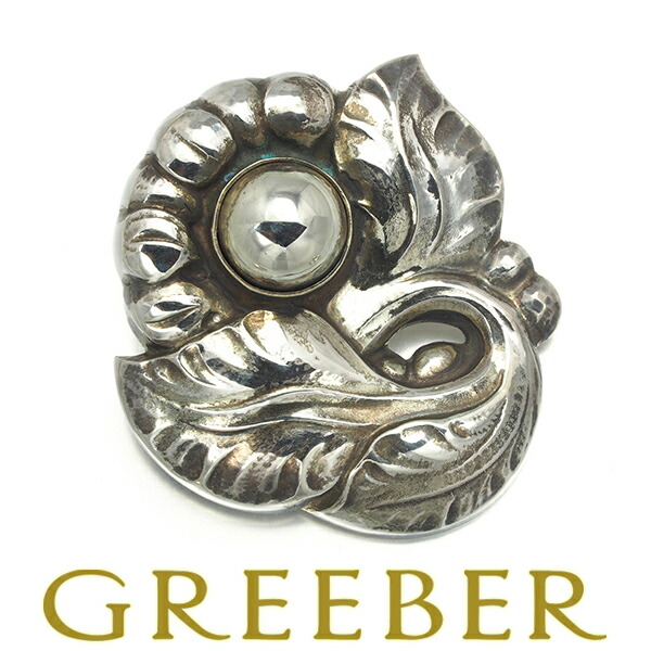 E  ジョージジェンセン 327 ブローチ 925 ジョージジェンセン 327 ブローチ 925 GEORG JENSEN ジョージ