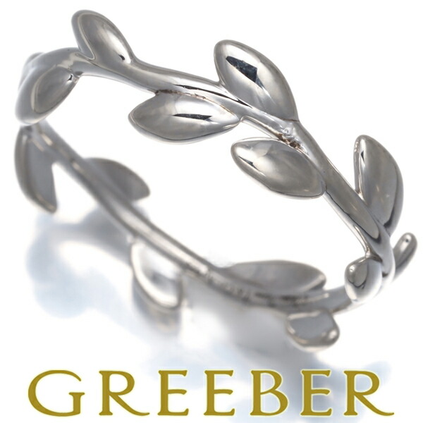 ティファニー　オリーブリーフ　ワイド　リング 925 16号 imgrc0156188522.jpg