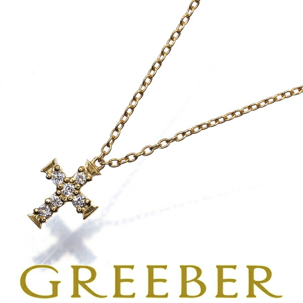 楽天市場】AHKAH アーカー クレオ クロス パヴェ ネックレス