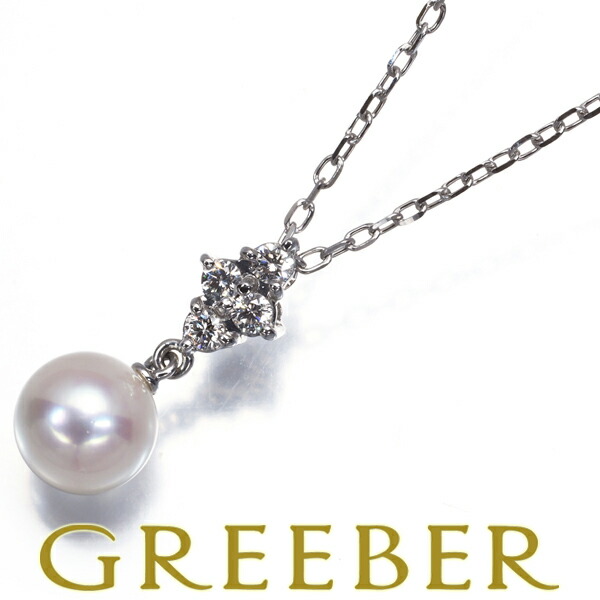 最終定価半額値下げ8/17までMIKIMOTO 真珠 ダイヤネックレス 楽天市場】ミキモト ネックレス レディース ブルーム