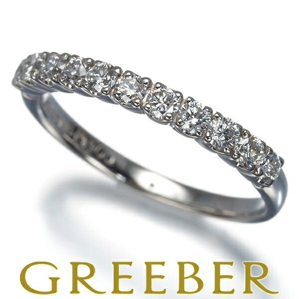 ヴァンドーム リング ダイヤ ダイヤモンド 0.37ct 9号 Pt900 Ring 指輪 【中古】BLJ/GENJ 大幅値下げ品|グリーバー
