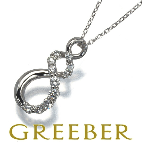 ヴァンドーム ネックレス ダイヤ ダイヤモンド 0.24ct Pt950/Pt850 Necklace【中古】BLJ/GENJ 大幅値下げ品|グリーバー