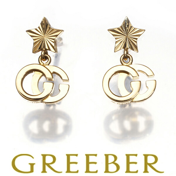 楽天市場】GUCCI グッチ Gキューブ Gモチーフ ピアス K18YG