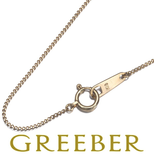 ★ポイント5倍対象商品★喜平 チェーンネックレス 45cm K18YG Necklace【中古】GENJ