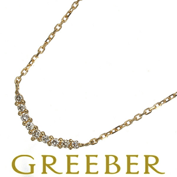 楽天市場】ageteアガット K18 YG ダイヤ0.05ct ホースシュー 馬蹄