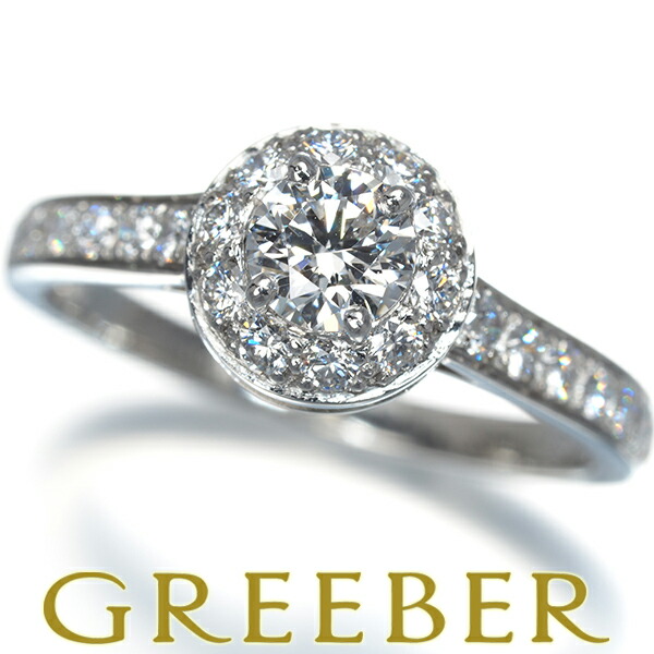 ★ポイント5倍対象商品★ Van Cleef & Arpels ヴァンクリーフ&アーペル リング ダイヤ ダイヤモンド 0.31ct D VVS2 EX イコーヌ 9号 Pt950 鑑定書 Ring 指輪 【中古】BLJ|グリーバー