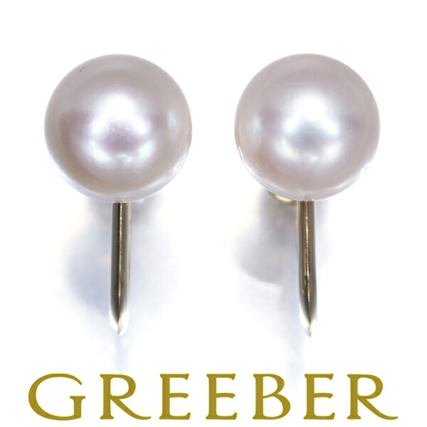★ポイント5倍対象商品★ MIKIMOTO ミキモト イヤリング パール 真珠 8.3mm 一粒 K14YG Earrings【中古】BLJ|グリーバー