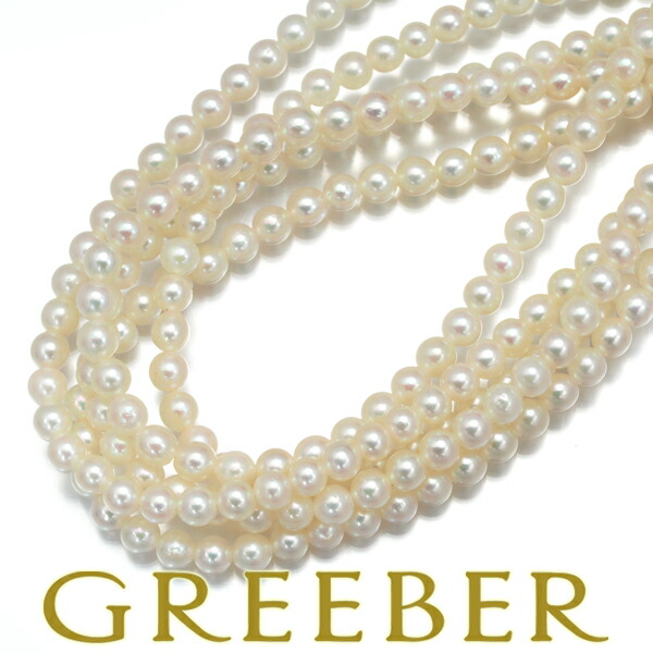 楽天市場】TASAKI タサキ ネックレス ベビーパール 真珠 3.5-4.0mm 5連