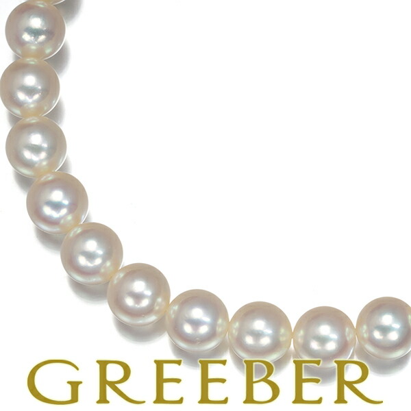 MIKIMOTO ミキモト ネックレス パール 真珠 6.0-6.4mm シルバー Necklace【中古】BLJ