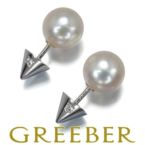 楽天市場】タサキ 田崎真珠 TASAKI ピアス あこや真珠 E-P750-18KWG