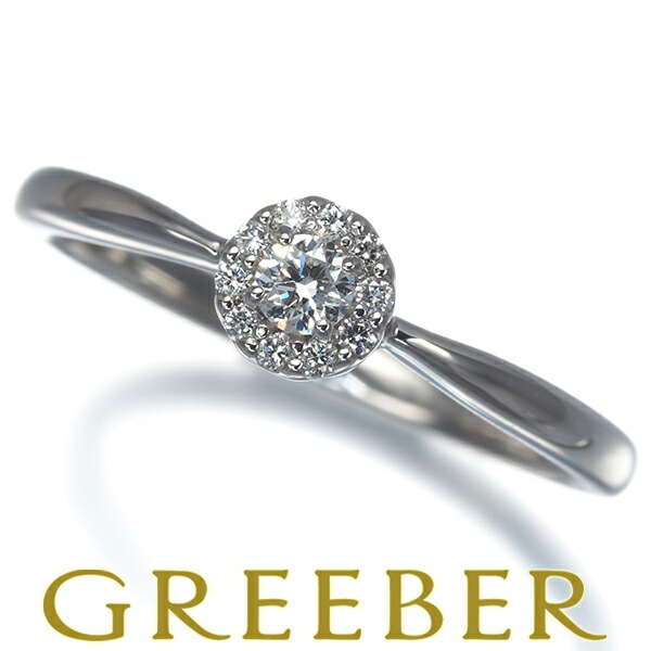 ヴァンドーム リング ダイヤ ダイヤモンド 0.11ct 11号 Pt950 Ring 指輪 【中古】BLJ/GENJ 大幅値下げ品|グリーバー