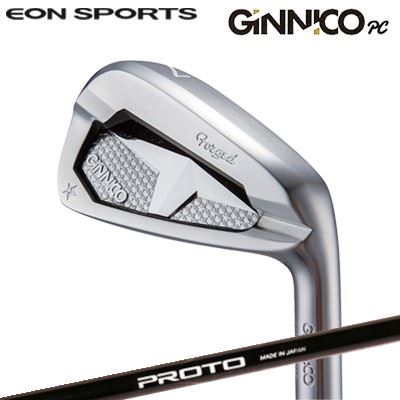 2024年モデル カスタムクラブ イオンスポーツ ジニコ PCアイアン クレイジー プロト 1フレックス アイアンEON SPORTS 2022 GINNICO PC IRON CRAZY PROTO 1-Flex IRON5本セット(#6～PW)｜オーエスゴルフ