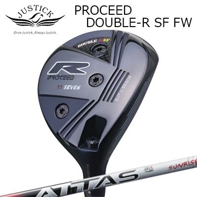 2023年モデル/カスタムクラブ/ジャスティック プロシード ダブル アール SF フェアウェイウッド USTマミヤ アッタス RX サンライズレッドPROCEED DOUBLE-R SF FW UST Mamiya ATTAS RX SUNRISE RED