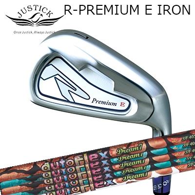 ジャスティック・プロシード カスタム特注野球クラブ アール 割り増し金 イー アイアン オートフレックスシャフト 意気ごみ7 アイアン用PROCEED R-PREMIUM E IRON Auto Flex Shaft Dream7 for Iron4本書き割り(#8～AW)