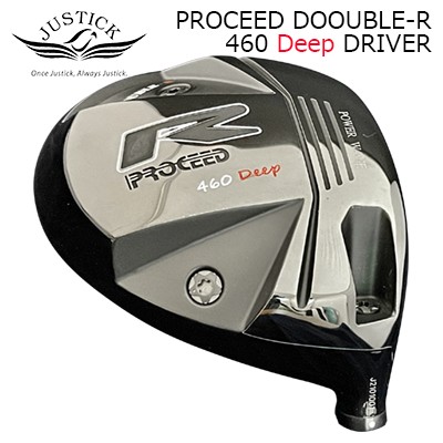 PROCEED DOUBLE-R 460 DEEP DRIVER HEADジャスティック・プロシード ダブルアール 460ディープ ドライバーヘッド(ヘッド単品)｜オーエスゴルフ