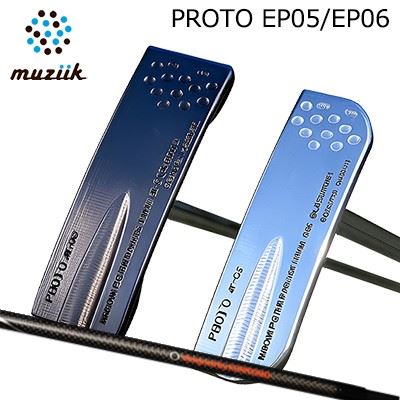 Muziik PROTO EP-05/EP-06 Putter Dot. Eightムジーク プロト EP-05/EP-06 パター STM 点点八つ パター立て坑