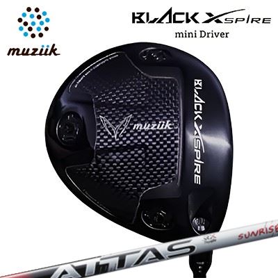 カスタム野球クラブ ムジーク ブラックエクスパイア ミニ１番ウッド USTマミヤ アッタス RX サンライズレッドMuziik BLACK XSPIRE Mini Driver UST Mamiya ATTAS RX SUNRISE RED高初速 道のり性重視 小ささ尖端