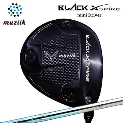 カスタム野球クラブ ムジーク ブラックエクスパイア ミニ１番ウッド バシレウス ラフィーナ 二人組Muziik BLACK XSPIRE Mini Driver BASILEUS RAFFINA DUO高初速 道のり性重視 小ささ天々